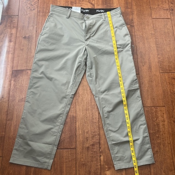 Hurley Olive Green Jet Set Tech men Pant Size 38x29 - Picture 3 of 10